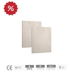 2er Set 400 Watt Jura Natursteinheizung