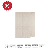 4er Set 800 Watt Jura Natursteinheizung