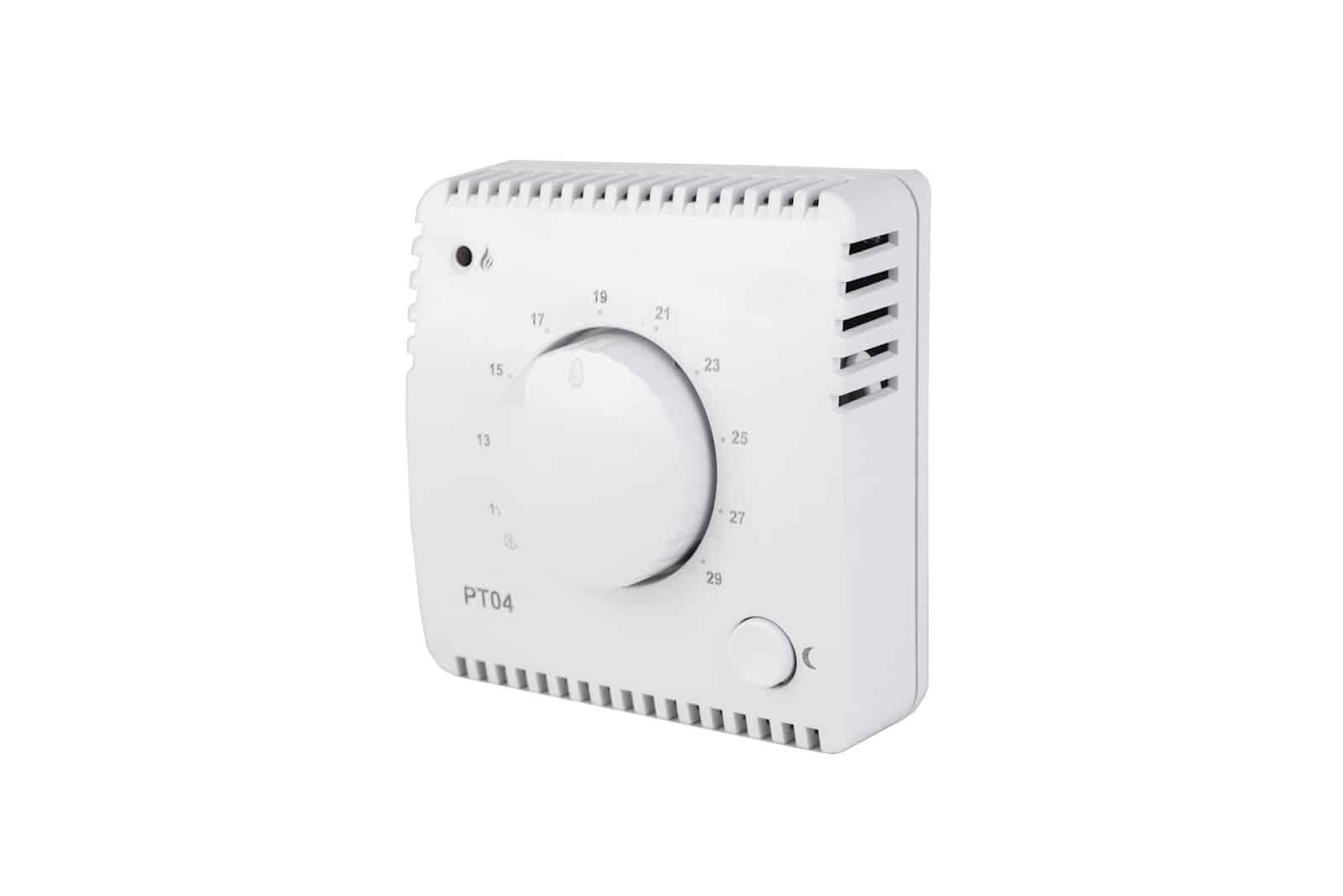 Aufputzthermostat mit Nachtabsenkung PT04 seite